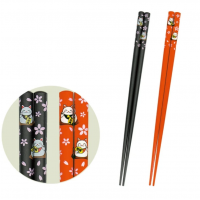 日本製招財貓筷子(紅/黑)